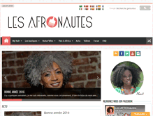 Tablet Screenshot of les-afronautes.com